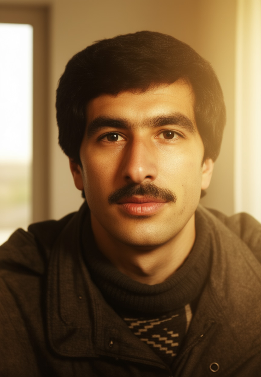 تصویرسازی شهید محمد فرمان بردار بهرام